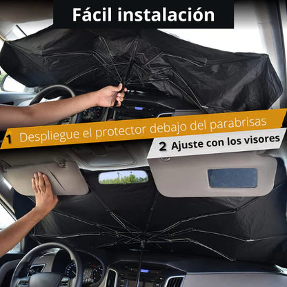 Sombrilla Parasol Plegable Anti Rayos del Sol + Funda Gratis