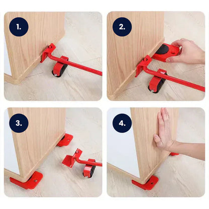 Kit Elevador de Muebles (Juego de 5 piezas) | LiftPro®