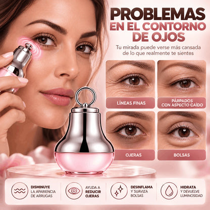 LumiEye™ — Crema de Contorno de Ojos con Masajeador | 1 + 1 GRATIS