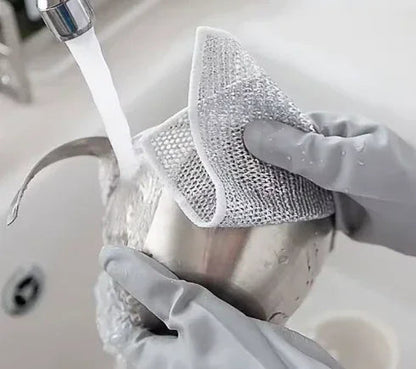 Paños de limpieza multiuso de malla metálica | Oferta Compra 5 Lleva 10