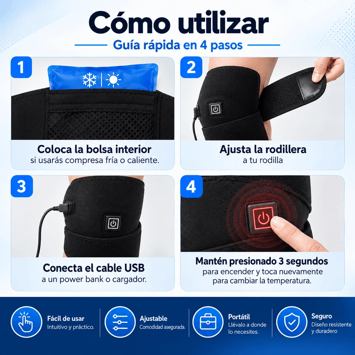 ThermoFlex™ Menos rigidez. Más movimiento. Más libertad.
