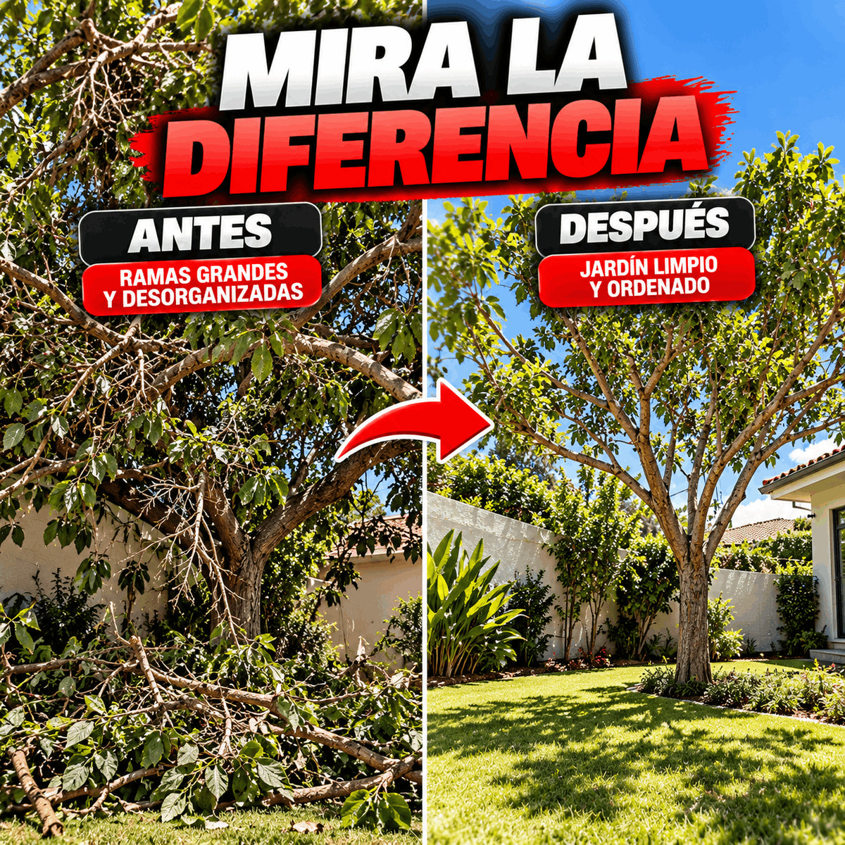 CortaMax™ - Convierte el trabajo pesado de poda en algo mucho más fácil