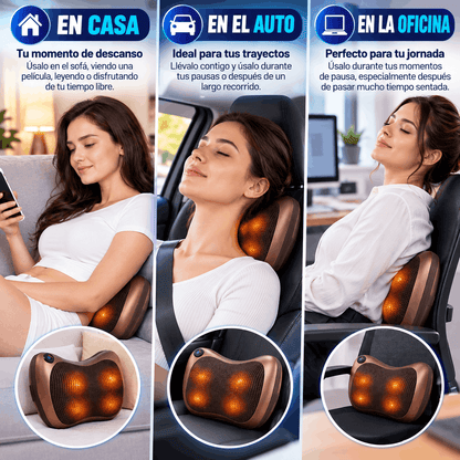 RelaxPro™ - Masajeador de Cuello, Hombros y Espalda