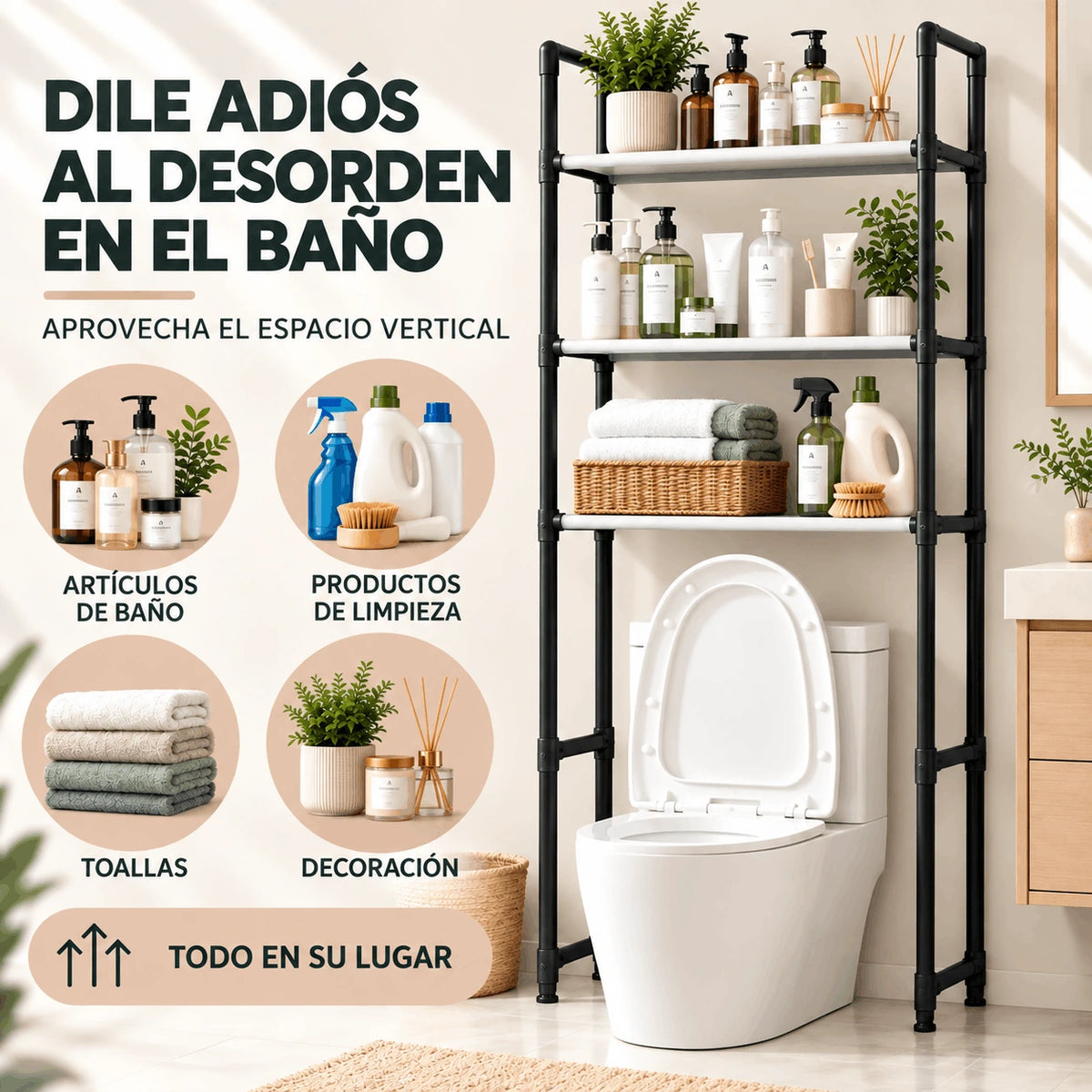 OrganizaPro™ - Tu baño siempre perfecto