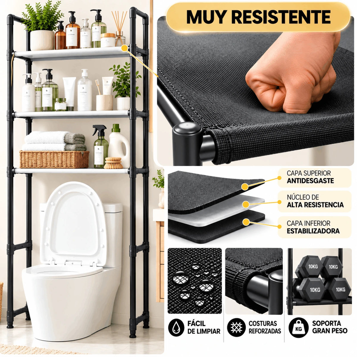 OrganizaPro™ - Tu baño siempre perfecto
